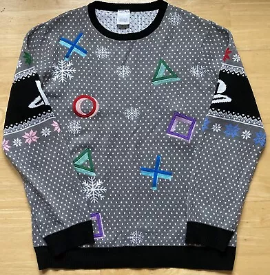 Buy XL 48  Chest Play Station Christmas Xmas Jumper / Sweater By Numskull PS1234 • 19.99£