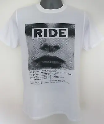Buy Ride Band T-shirt Gig Poster Design / Galaxie 500 My Bloody Valentine Slowdive • 12.99£