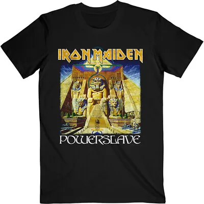 Buy Iron Maiden Powerslave World Slavery Tour Black T-Shirt - OFFICIAL • 16.29£