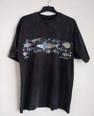 Buy Churinga Nawalah Journey T-shirt Faded Black Size  L • 24.99£
