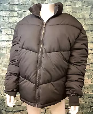 Buy New Look Mens Over Sized Funnel Chevron Coat Size - S • 16£
