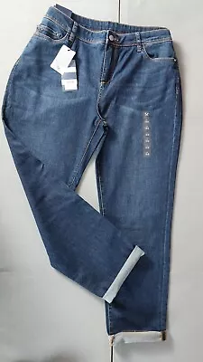 Buy CREW CLOTHING Ladies Straight Jeans Trousers SIZE 18 XL PLUS Size Blue NEW  • 29.95£