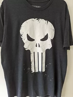 Buy Marvel Punisher T Shirt Black UK Size Large • 7.99£
