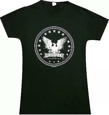 Buy Official Alter Bridge Black Bird Girls Juniors Tissue T-Shirt American Rock Band • 18.92£