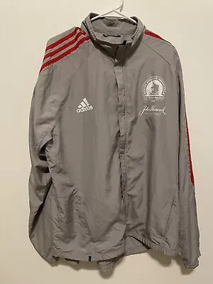 Buy Boston Marathon 2008 Adidas Clima365 Running Full Zip Jacket Mens Large S1 • 9.49£