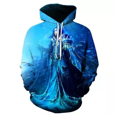 Buy 26 Style Fashion 3d Digital Printing Men's Hooded Casual Sweatshirt Jacket Coat • 19.31£