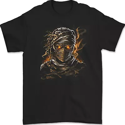 Buy An Egyptian Demon Mummy Evil Eyes Mens T-Shirt 100% Cotton • 10.48£