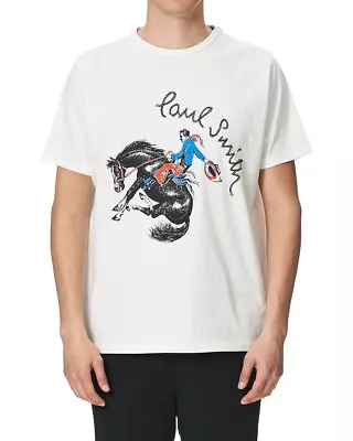 Buy Paul Smith T-Shirt “Rodeo Cowboy “ Print Size S • 15.75£