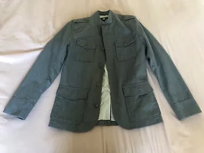 Buy MENS MILITARY Style H&M Size 38 Grey Mid Length Jacket • 4.99£