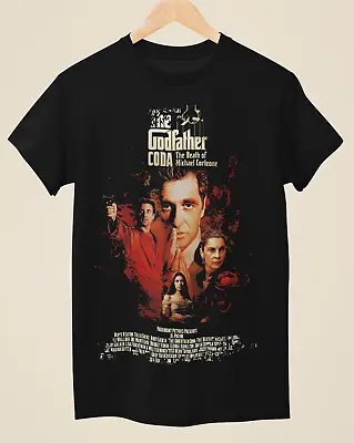 Buy The Godfather Part III - Movie Poster Inspired Unisex Black T-Shirt • 14.99£