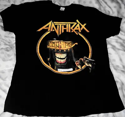 Buy Anthrax, Judge Death, Size M, Metal, Men's T-shirt, Official, 2012 Used • 1.99£