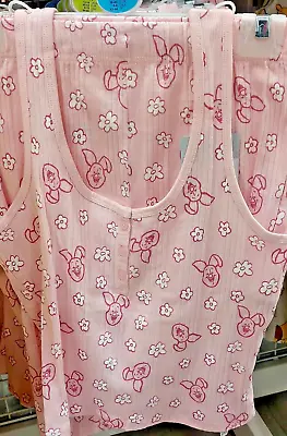 Buy Disney Winnie The Pooh Piglet Ditsy Floral Pink Pyjama Set UK Size 4-20 • 19.99£