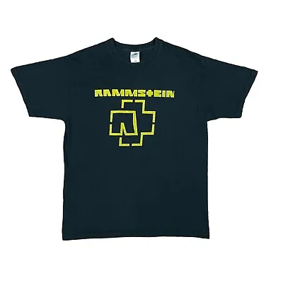 Buy RAMMSTEIN T Shirt Band Rock Black Mens Medium Graphic Vintage Double Sided • 25.46£
