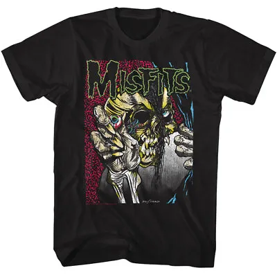 Buy The Misfits Cuts From The Crypt Skeleton Eyeball Men's T Shirt Punk Rock Merch • 41.76£