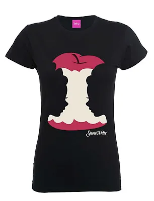 Buy Disney Snow White Apple Womens Fitted T-Shirt OFFICIAL • 10.59£