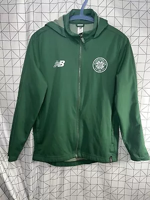 Buy New Balance Celtic Football Jacket  Training Kit Top 2018 Size Youth Large Green • 19.99£