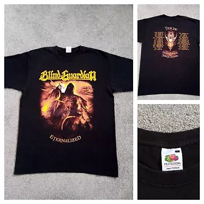 Buy Blind Guardian Rock Band Tour T Shirt 2010 Heavy Metal Eternalized Size L • 19.99£