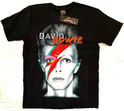 Buy Rock@Tees David Bowie 1947-2016 Double Sided T-shirt - XL (ts0232) • 19.99£