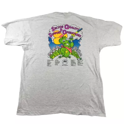 Buy Vintage 1992 Single Stitch T Shirt  TCS Pillars Of Success   XL Motorola USA • 16.99£
