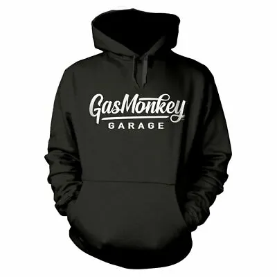 Buy Official Gas Monkey Garage 'GMG Script' Hoodie - Fast N Loud, Hot Rod • 23.99£