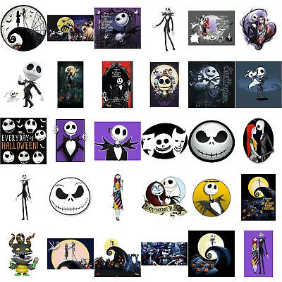 Buy Nightmare Before Christmas , Iron On T Shirt Transfer. Choose Image And Size • 2.92£