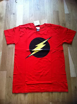 Buy DC Originals Flash Logo T-shirt Size Medium Official DC Comics UK Seller • 11.99£