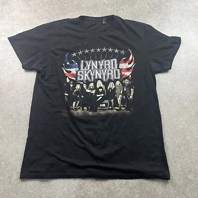 Buy Lynyrd Skynyrd Official Farewell Tour Tshirt Men’s L Distressed • 45£