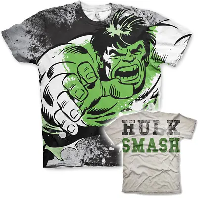 Buy The Incredible Hulk Marvel Official Mens T-Shirt • 25.98£