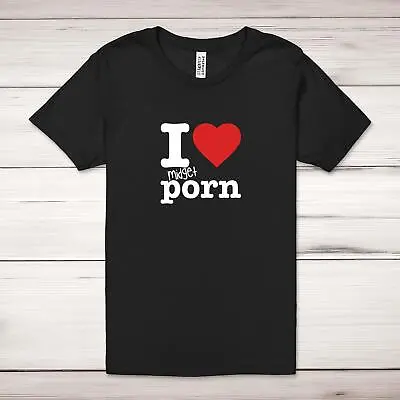 Buy I Love Midget Porn Adult T-Shirt • 17.99£