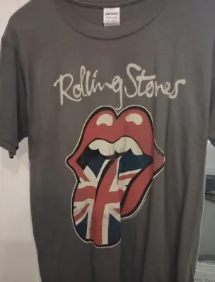 Buy Rolling Stones T Shirt Lips Mouth Rock Band Merch Tee Size Medium Mick Jagger • 11.50£