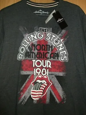 Buy Rolling Stones North America Tour 1981 T Shirt ( Xl ) New Nwt • 12£