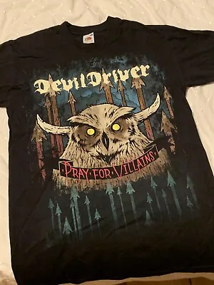 Buy Devildriver Pray For Villains T-shirt Size S • 10£