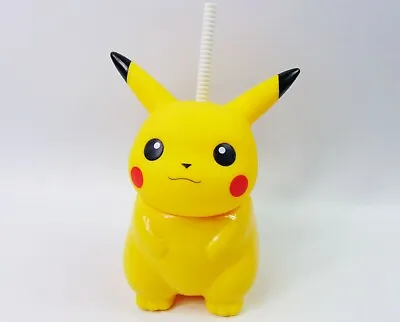 Buy Vintage Pokémon Pikachu Sipper Straw Cup | Nintendo Gaming Merch • 26.95£