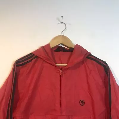 Buy Vintage Rain Jacket Red And Black Size Large • 11.99£