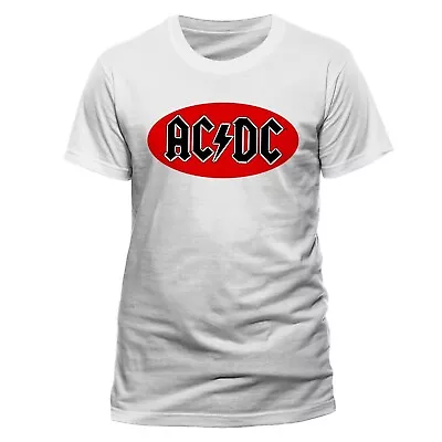 Buy AC/DC Oval Logo T-Shirt Gr.M Kiss Def Leppard Quiet Riot Judas Priest Krokus • 23.58£