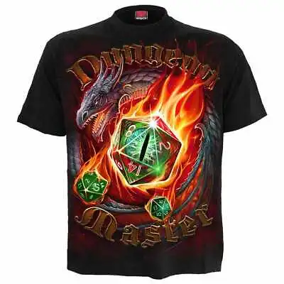 Buy SPIRAL DIRECT DUNGEON MASTER T-Shirt,Biker/Dragon/skull/Goth/Fire/Top/Tee • 16.95£