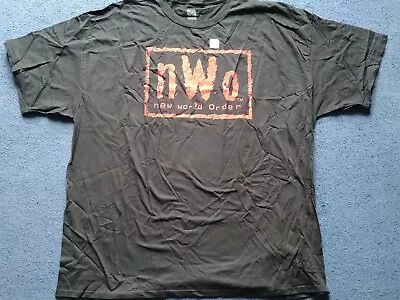 Buy WWE Black NWo Wolfpac T-Shirt Officially Licensed Gear • 19.99£