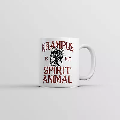 Buy Krampus Is My Spirit Animal Mug Funny Novelty Christmas Coffee Cup • 9.16£