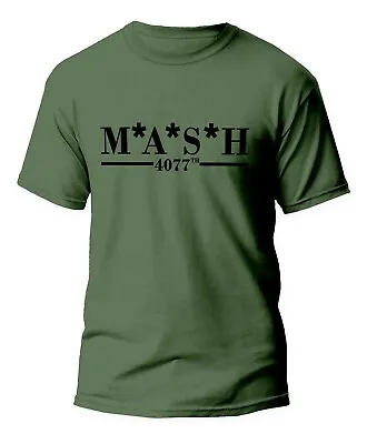 Buy New Men's  MASH 4077th T-Shirt American TV Series Top TV Show Gym Tee Small -5Xl • 9.99£