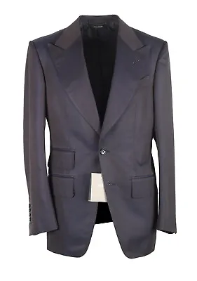 Buy TOM FORD Atticus Blue Sport Coat Size 46 / 36R U.S. In Silk Blend Jacket Blaz... • 1,799.10£