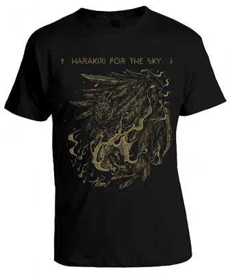 Buy Harakiri For The Sky Gold Owl T-Shirt  - OFFICIAL • 11.29£