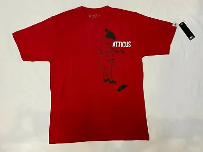 Buy Atticus Mens Tshirt Puppet Bird Girl Red BLINK 182  • 21.15£