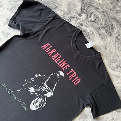 Buy Vintage Alkaline Trio My Shame Is True Album Band Promo Tshirt Tee Top Rare L • 44.99£