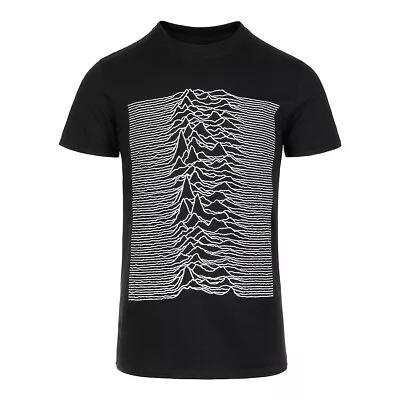 Buy Official Joy Division Unknown Pleasures T Shirt (Black) • 19.99£