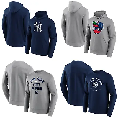 Buy New York Yankees Hoodie Sweatshirt MLB Men's Baseball Fanatics Top - New • 29.99£
