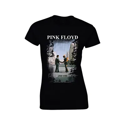 Buy Ladies Pink Floyd Wish You Were Here Flames Official Tee T-Shirt Womens • 18.27£