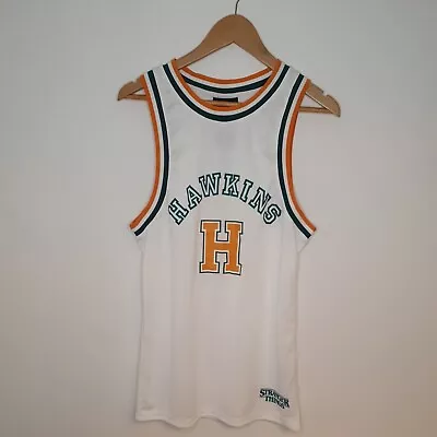 Buy Unisex Stranger Things Hawkins Basketball Vest Top Size Small • 12.95£
