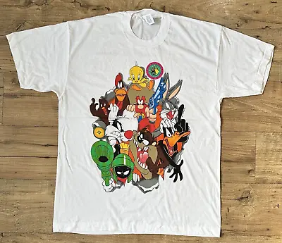 Buy Vintage 1995 Looney Tunes T-shirt Size XL • 24.50£