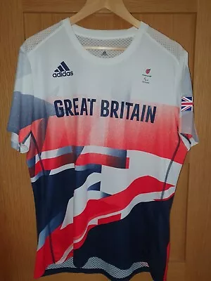 Buy Adidas Great Britain Tokyo Team T-Shirt Large • 8£