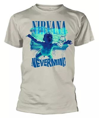 Buy Kurt Cobain Nirvarna Nevermind Torn Mens Cream T Shirt Kurt Cobain Classic Tee • 14.50£